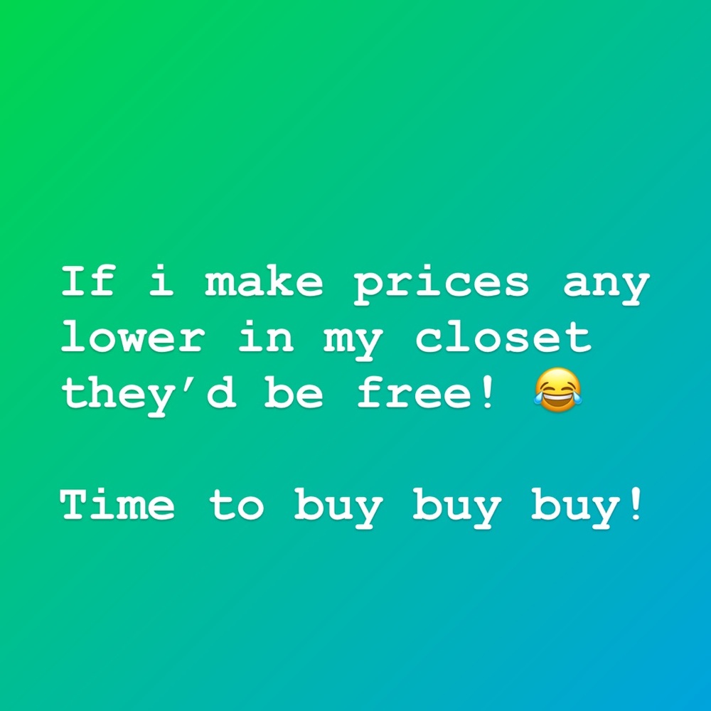 BUY BUY BUY